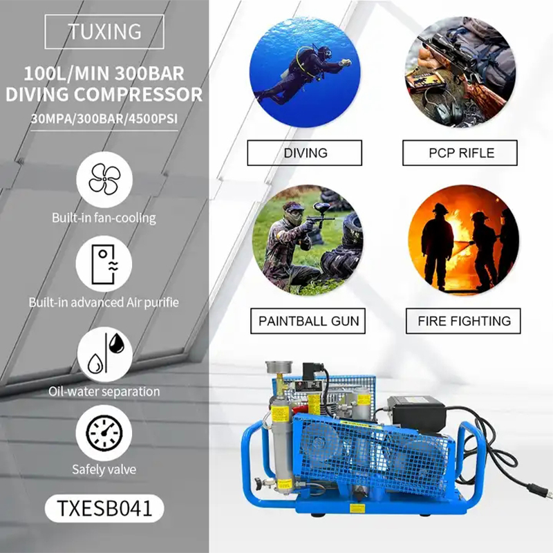 gas diving compressor