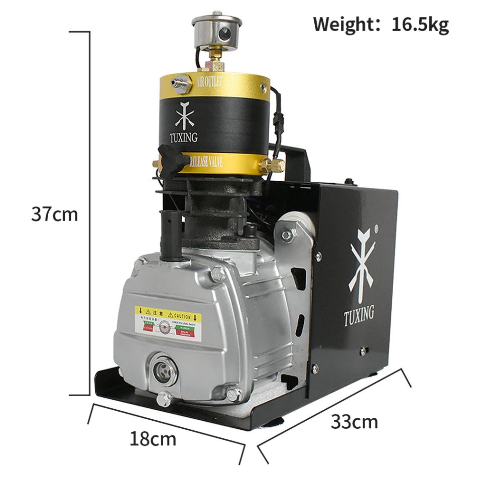 breathing air compressor for diving