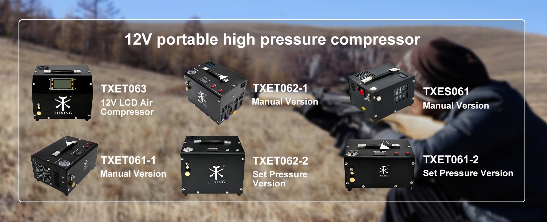 12v portable High Pressure Compressor Manufacturer