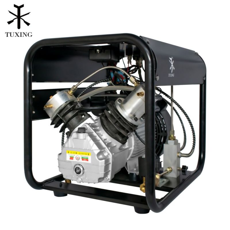 30mpa air compressor with water-oil separator