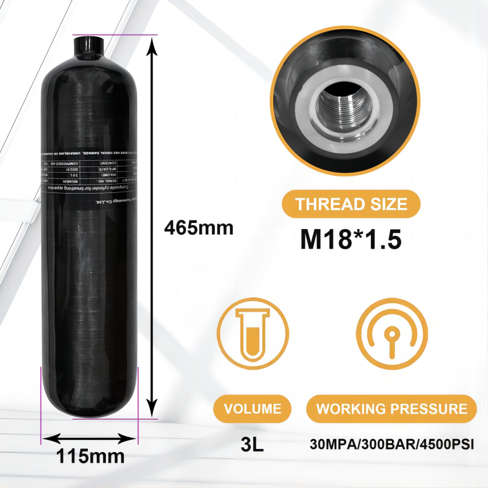 Composite Cylinder Of 300bar