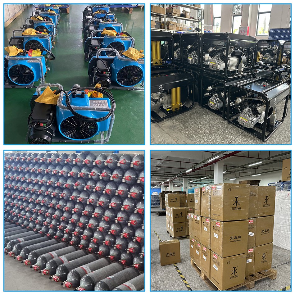 Double Cylinder Pcp Air Compressor