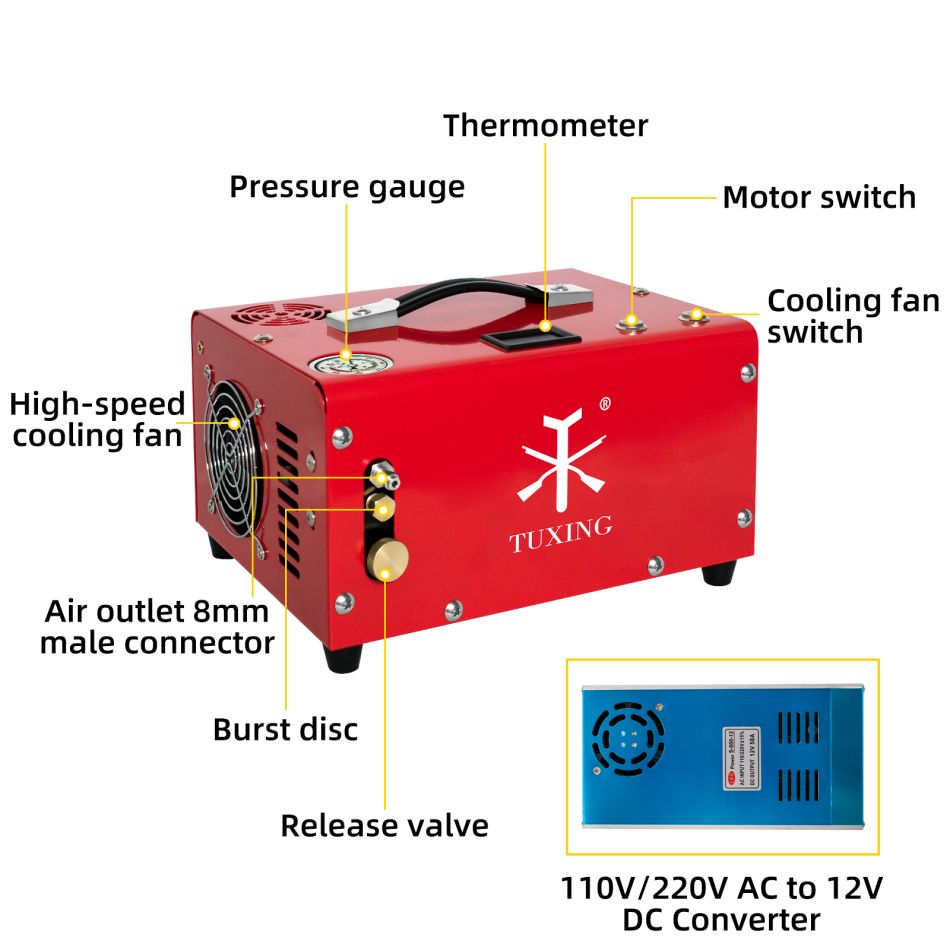 12v high pressure air compressor