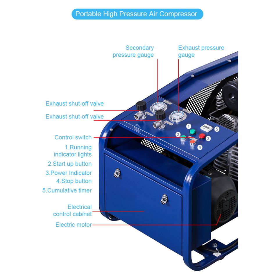 310bar Scuba Dive Tank Air Compressor