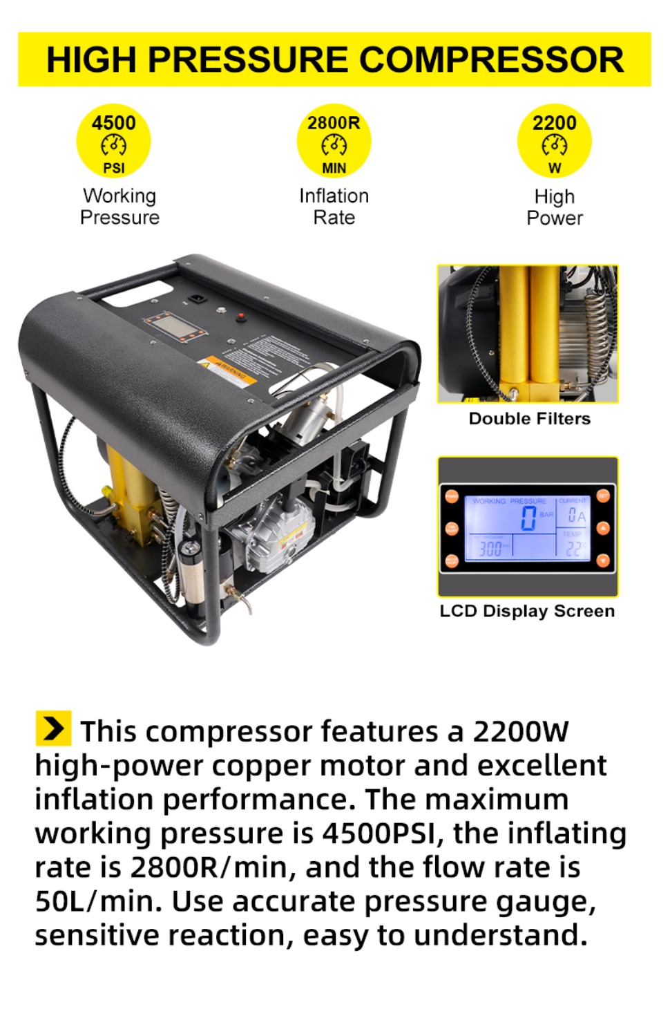 scuba air compressor for sale